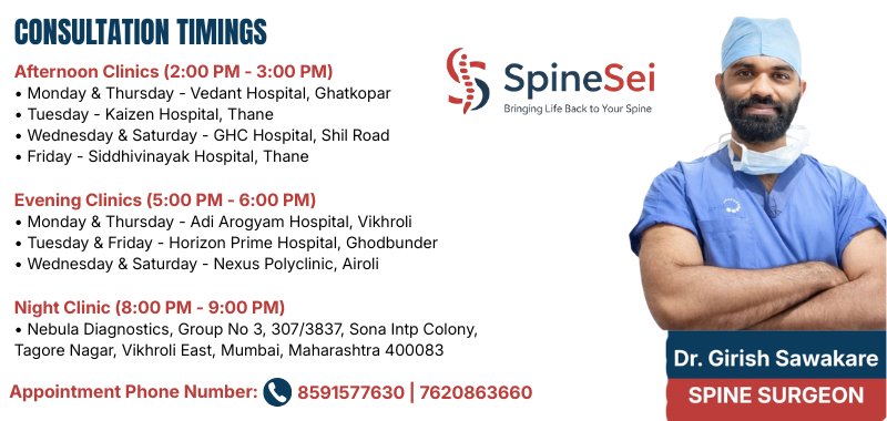 CONSULTATION TIMINGS Afternoon Clinics (200 PM - 300 PM) • Monday & Thursday - Vedant Hospital, Thane » Ghatkopar Tuesday - Kaizen Hospital, Thane Wednesday & Saturday - GHC Hospital, Shil • Kausa (1)